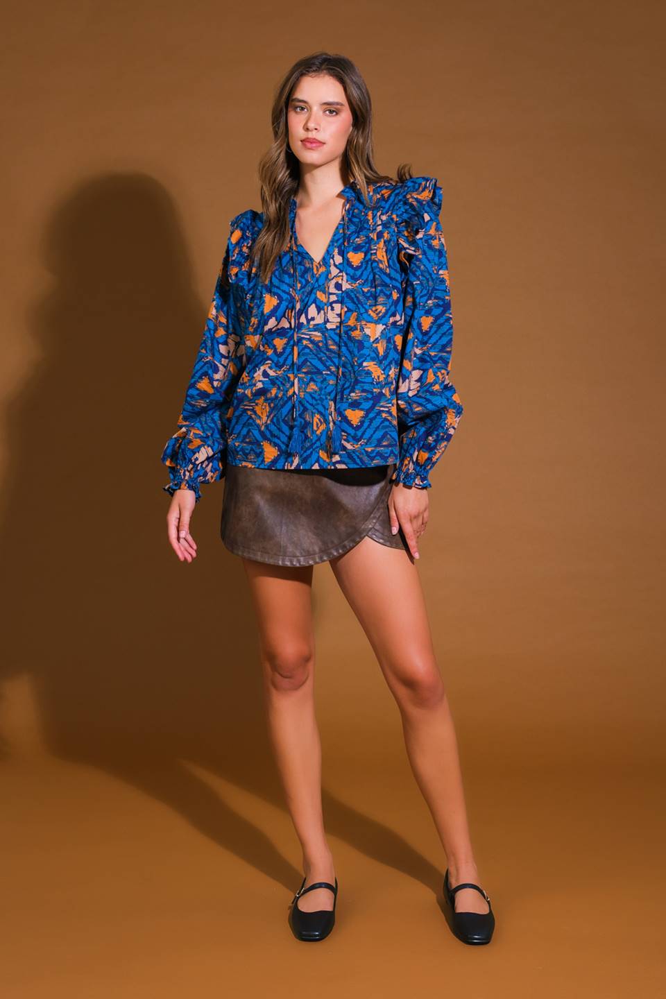 EAGLE CREST WOVEN TOP Flying Tomato